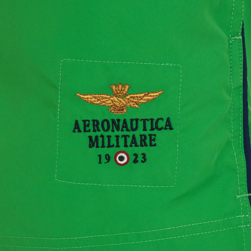 Férfi fürdősort Aeronautica Militare 251BW223CT2967 körte zöld 3