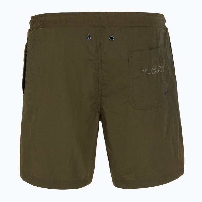 Férfi fürdősort Aeronautica Militare 251BW224CT3538 katonai olíva 2