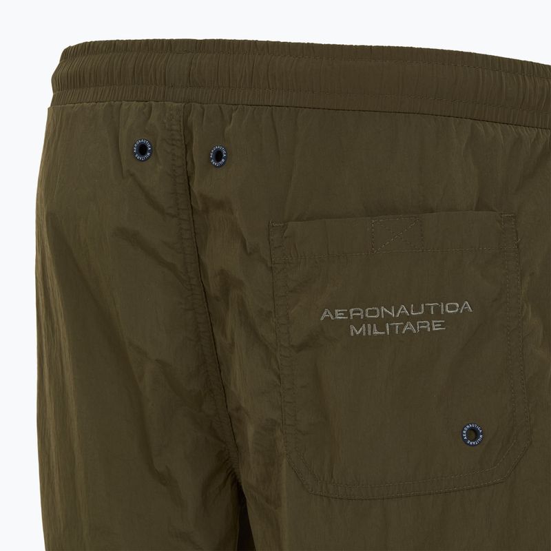 Férfi fürdősort Aeronautica Militare 251BW224CT3538 katonai olíva 5