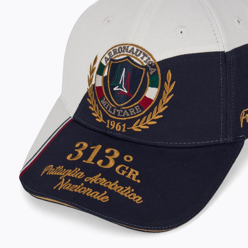 Férfi Aeronautica Militare baseball sapka 251HA1210CT3299 kék tengerészkék/nem fehér 3