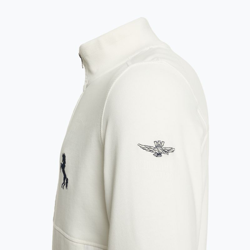 Férfi pulóver Aeronautica Mailitare 251FE2006F581 tejfehér 3