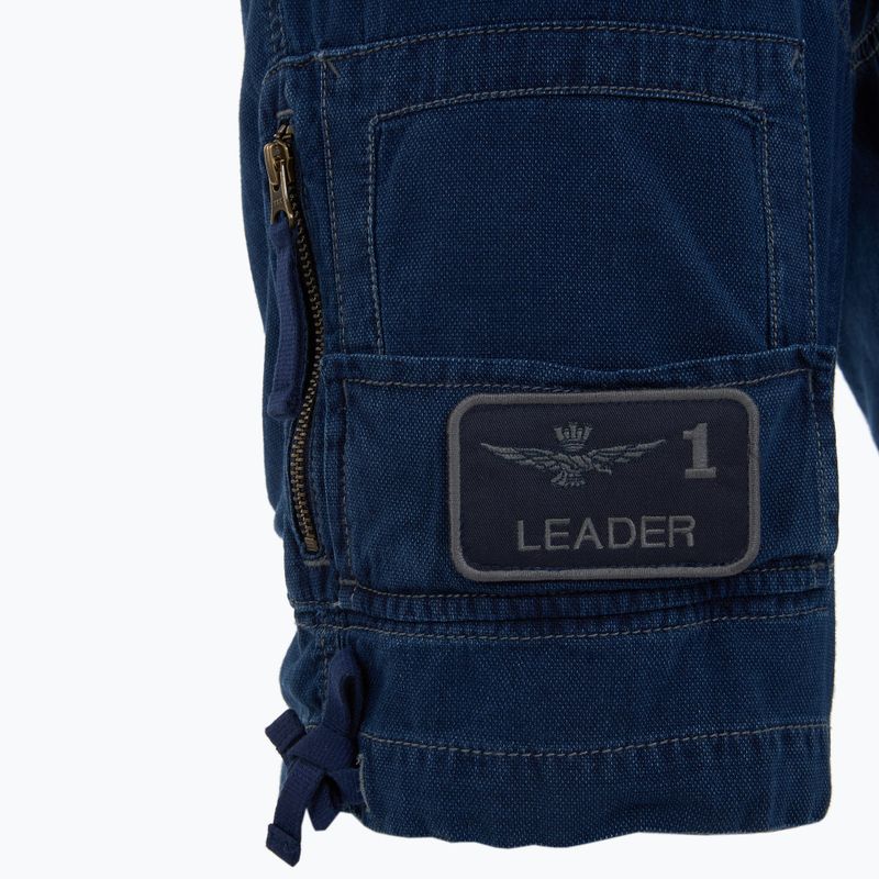Férfi rövidnadrág Aeronautica Militare 251BE252CT3507 indigó 4