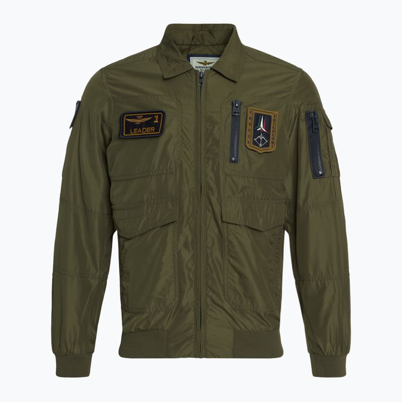 Férfi Aeronautica Militare Heritage katonai olívazöld kabát