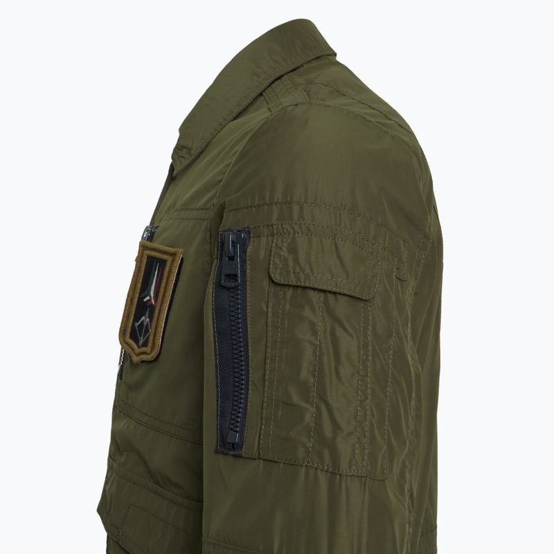 Férfi Aeronautica Militare Heritage katonai olívazöld kabát 4