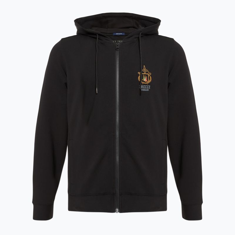 Férfi Aeronautica Militare Essential Hoody jet fekete melegítőfelső