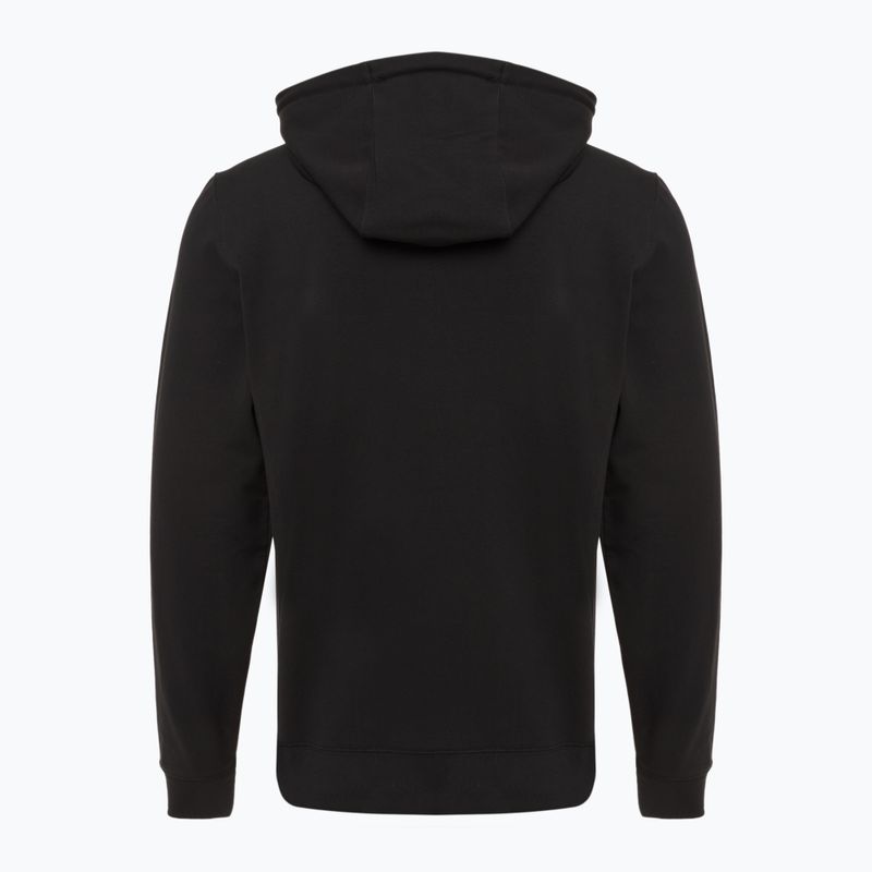 Férfi Aeronautica Militare Essential Hoody jet fekete melegítőfelső 2