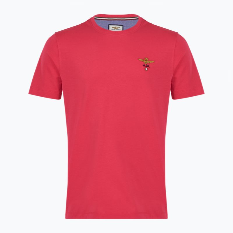 Férfi póló Aeronautica Militare Essential magenta