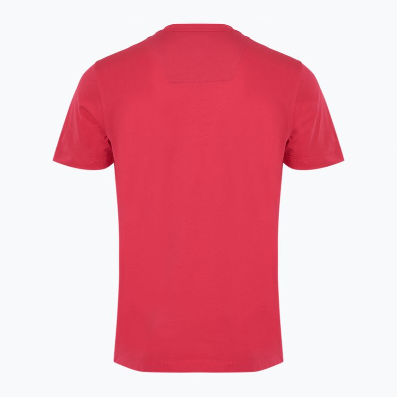 Férfi póló Aeronautica Militare Essential magenta 2