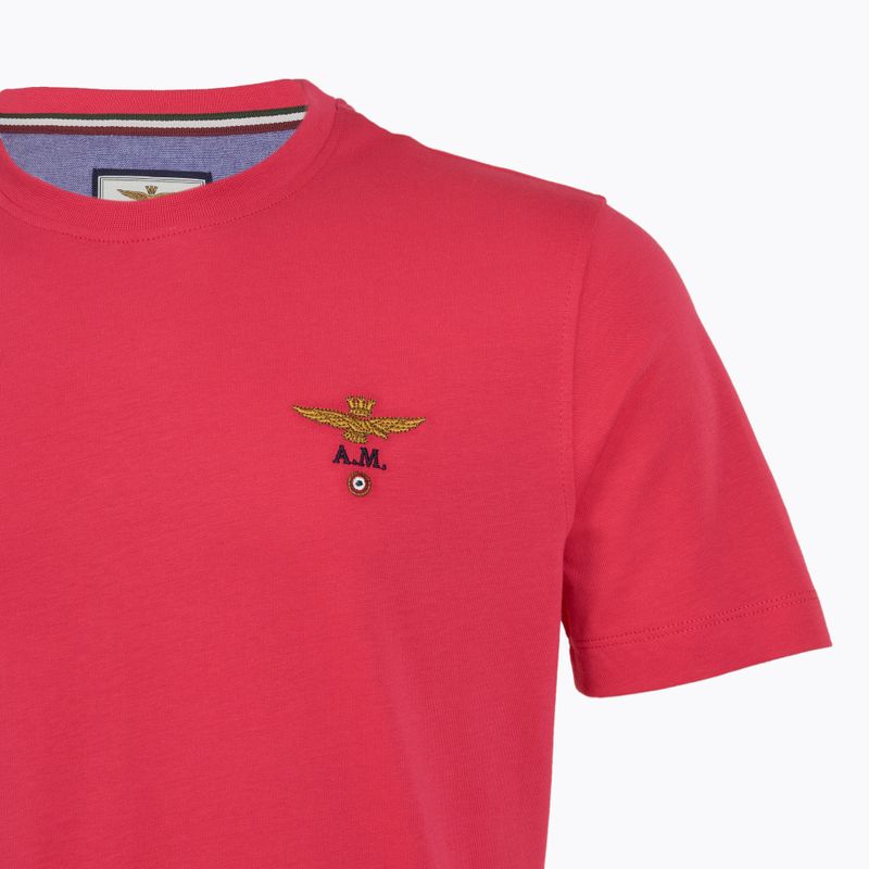 Férfi póló Aeronautica Militare Essential magenta 3