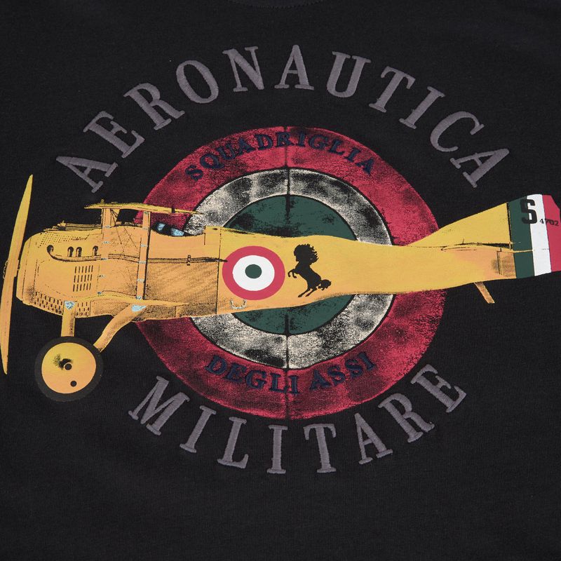 Férfi Aeronautica Militare Squadriglia degli Assi póló blu navy 4