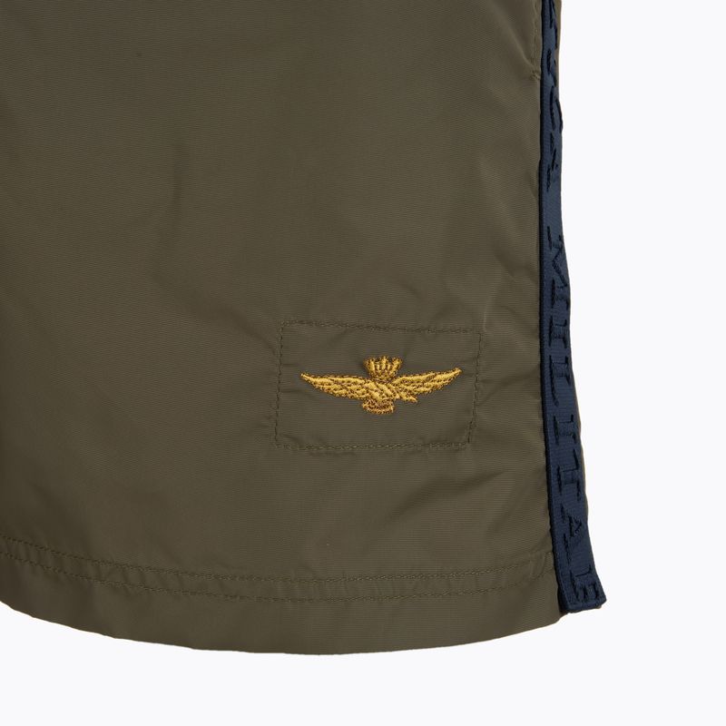 Férfi fürdősort Aeronautica Militare 251BW225CT3539 katonai olíva 3