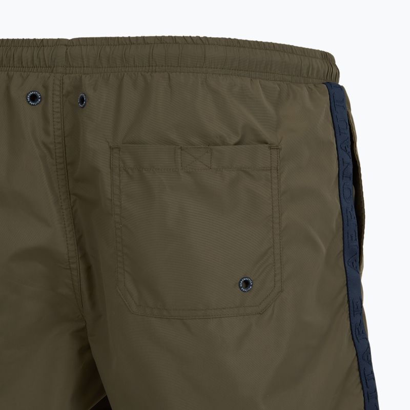 Férfi fürdősort Aeronautica Militare 251BW225CT3539 katonai olíva 5