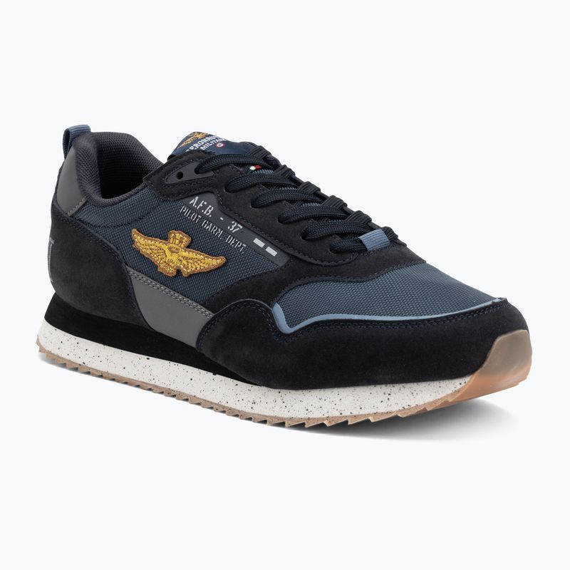 Férfi cipők Aeronautica Militare 252SC0288UCT03545 navy blue