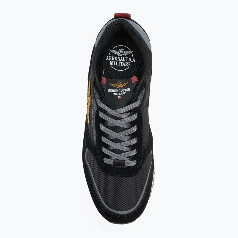 Férfi cipő Aeronautica Militare 252SC0288UCT03545 jet black 5