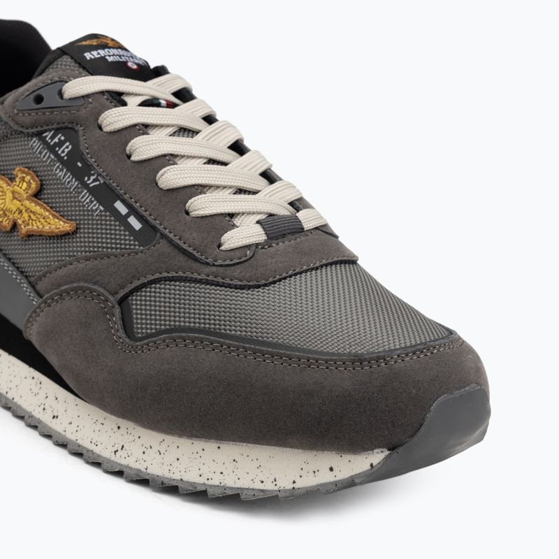Férfi cipők Aeronautica Militare 252SC0288UCT03545 dark grey 7