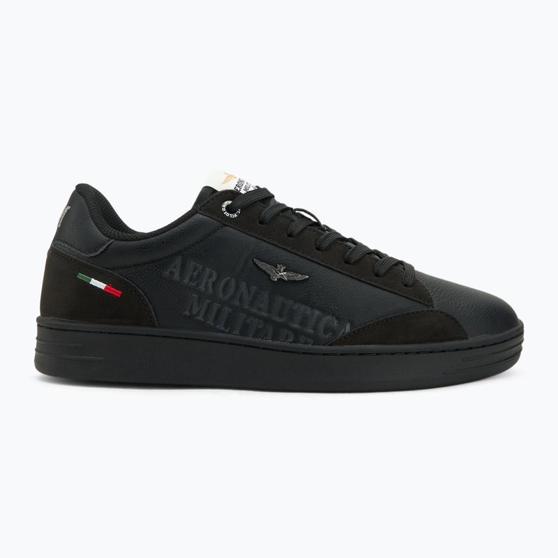 Férfi cipők Aeronautica Militare 252SC0306UCT03385 jet black 2