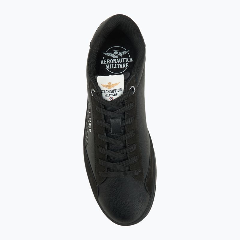 Férfi cipők Aeronautica Militare 252SC0306UCT03385 jet black 5