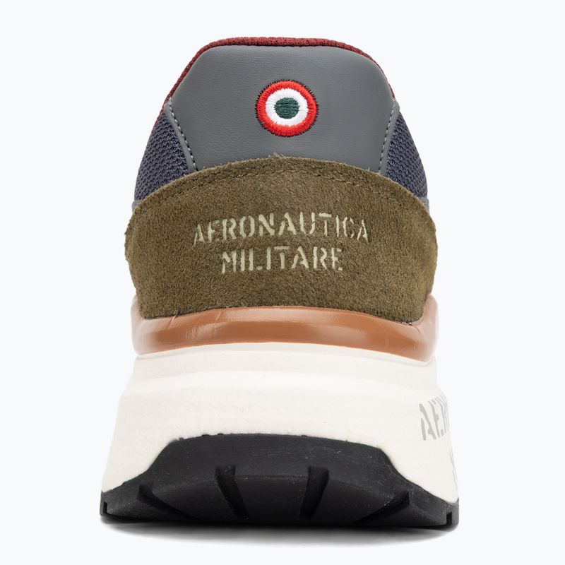 Férfi cipők Aeronautica Militare 252SC0318UCT04248 military green/navy blue 6
