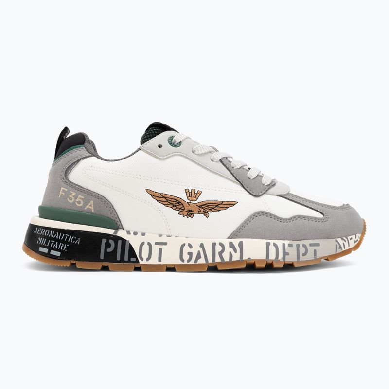 Férfi cipők Aeronautica Militare 252SC0276UCT03380 multicolor white/gray/green 2