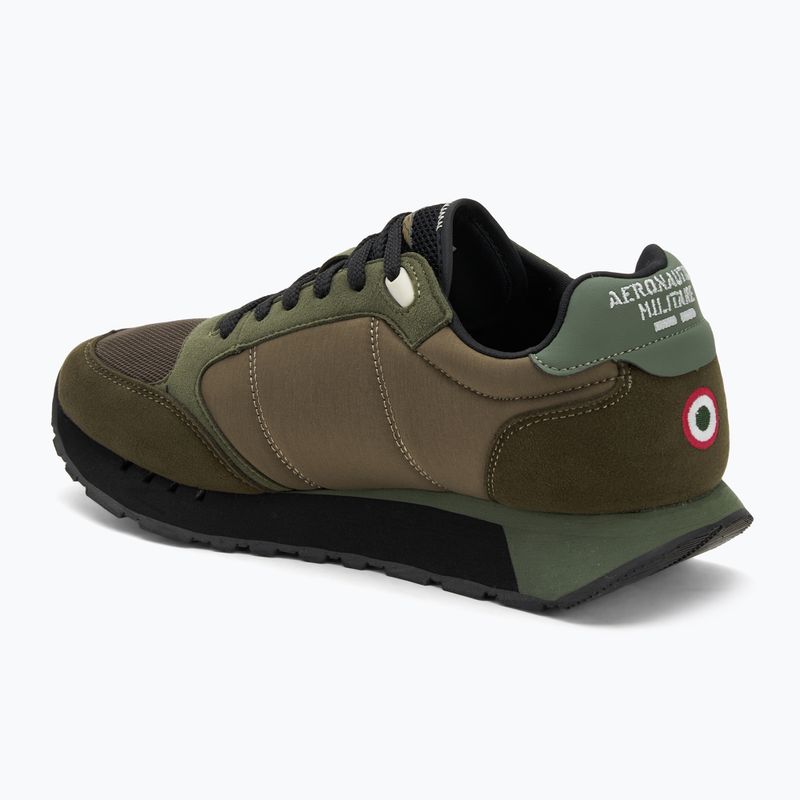 Férfi cipők Aeronautica Militare 252SC0292UCT03331 dark green 3