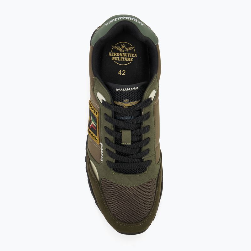 Férfi cipők Aeronautica Militare 252SC0292UCT03331 dark green 5