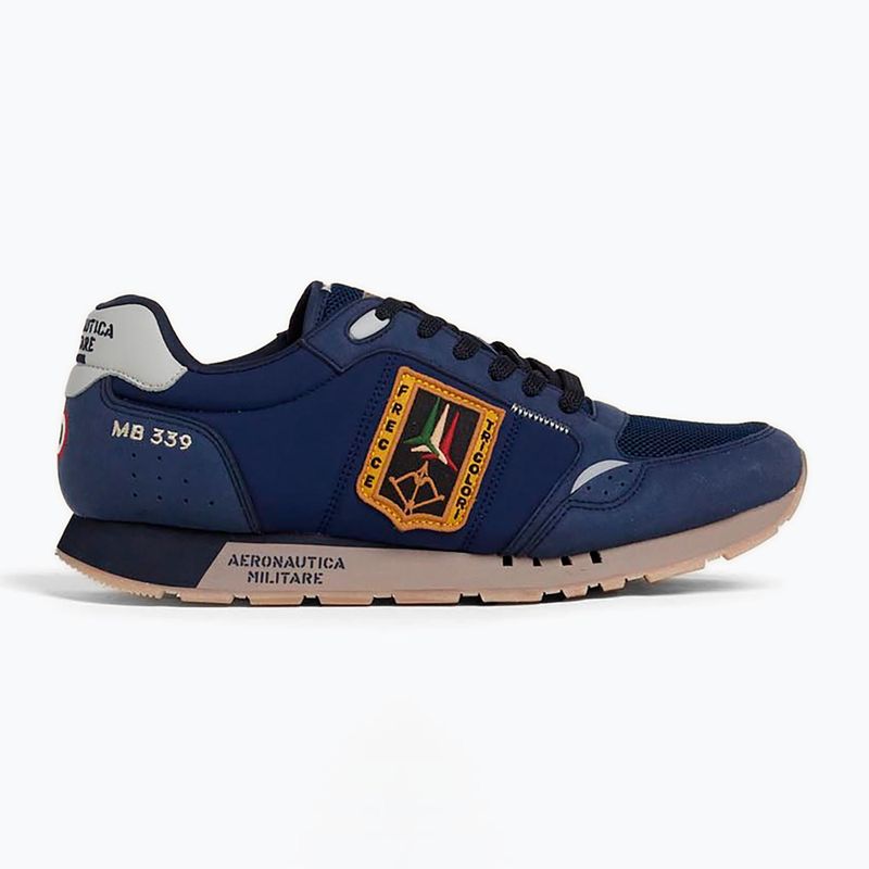 Férfi cipő Aeronautica Militare 252SC0292UCT03331 navy blue 8