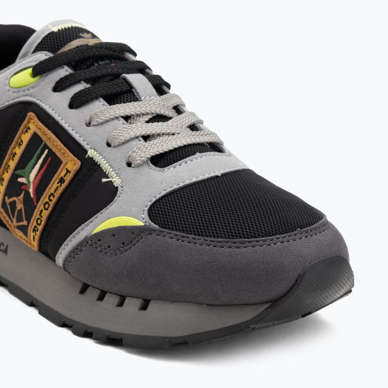 Férfi cipők Aeronautica Militare 252SC0292UCT03331 black/grey 7