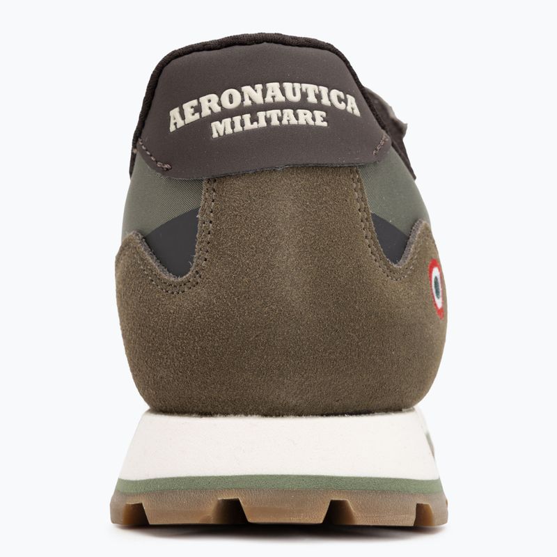 Férfi cipők Aeronautica Militare 252SC0320UPL00313 military green 6