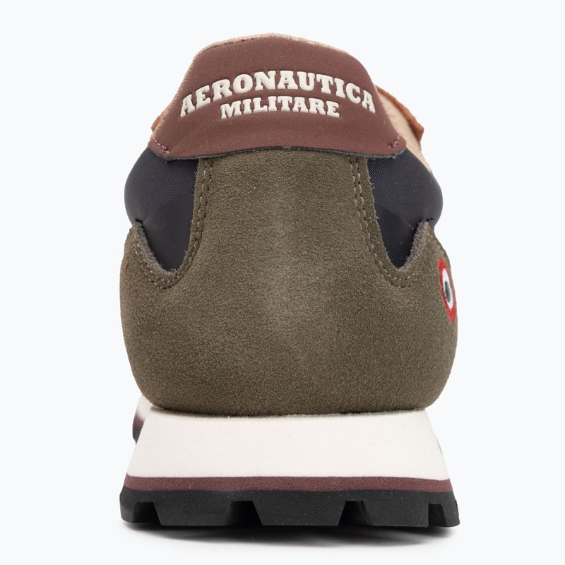 Férfi cipők Aeronautica Militare 252SC0320UPL00313 navy blue/brown 6