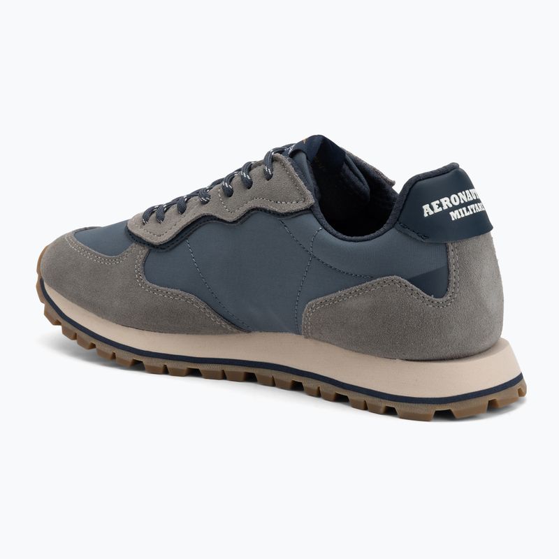 Férfi cipők Cipők Aeronautica Militare 252SC0320UPL00313 blue/gray 3