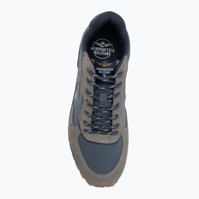 Férfi cipők Cipők Aeronautica Militare 252SC0320UPL00313 blue/gray 5