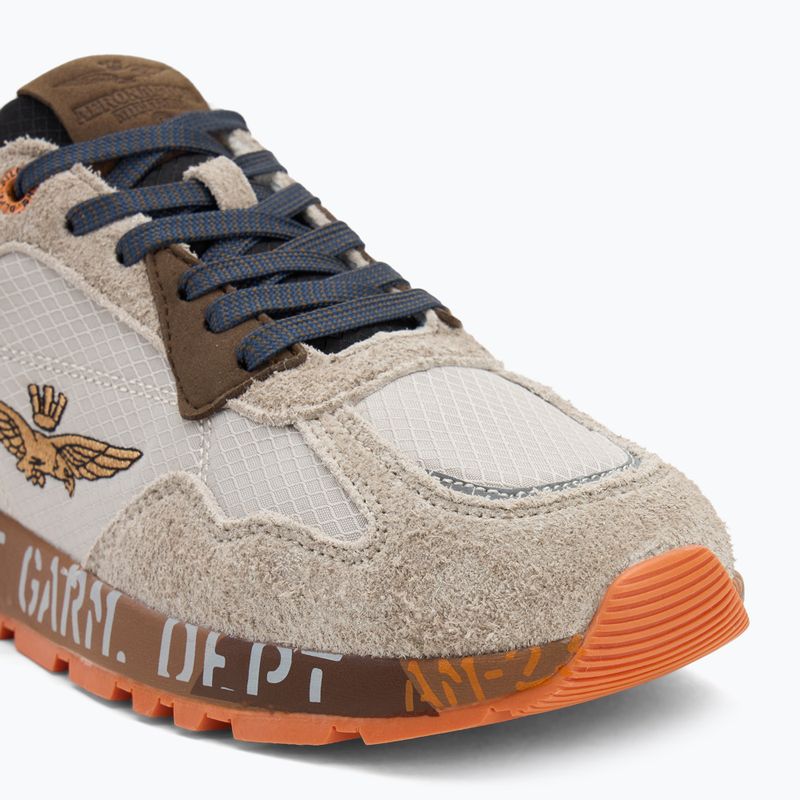 Férfi cipők Aeronautica Militare 252SC0276UCT03546 multicolor beige/navy blue 7