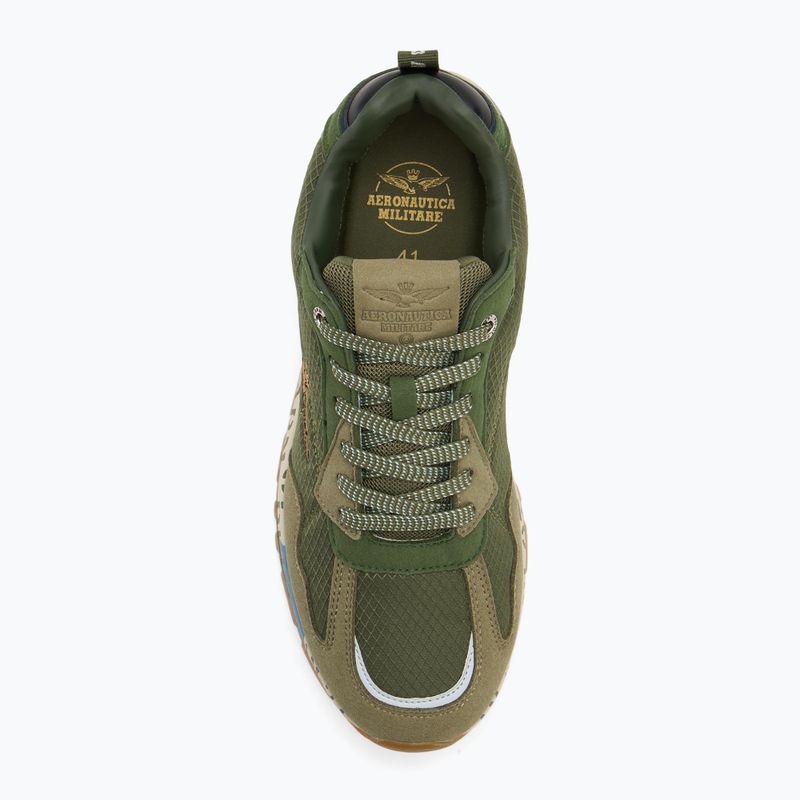 Férfi cipők Aeronautica Militare 252SC0276UCT04249 military green 5