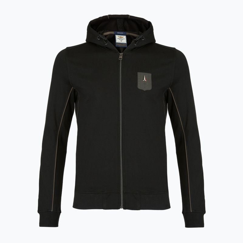 Férfi pulóver Aeronautica Militare 252TF0101UF00667 jet black 3