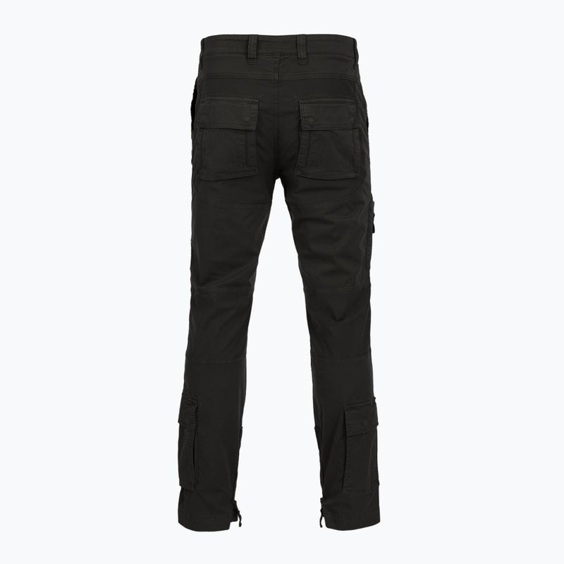 Férfi Aeronautica Militare nadrág 252PA1387UCT01493 Iconic Anti-G jet fekete 2