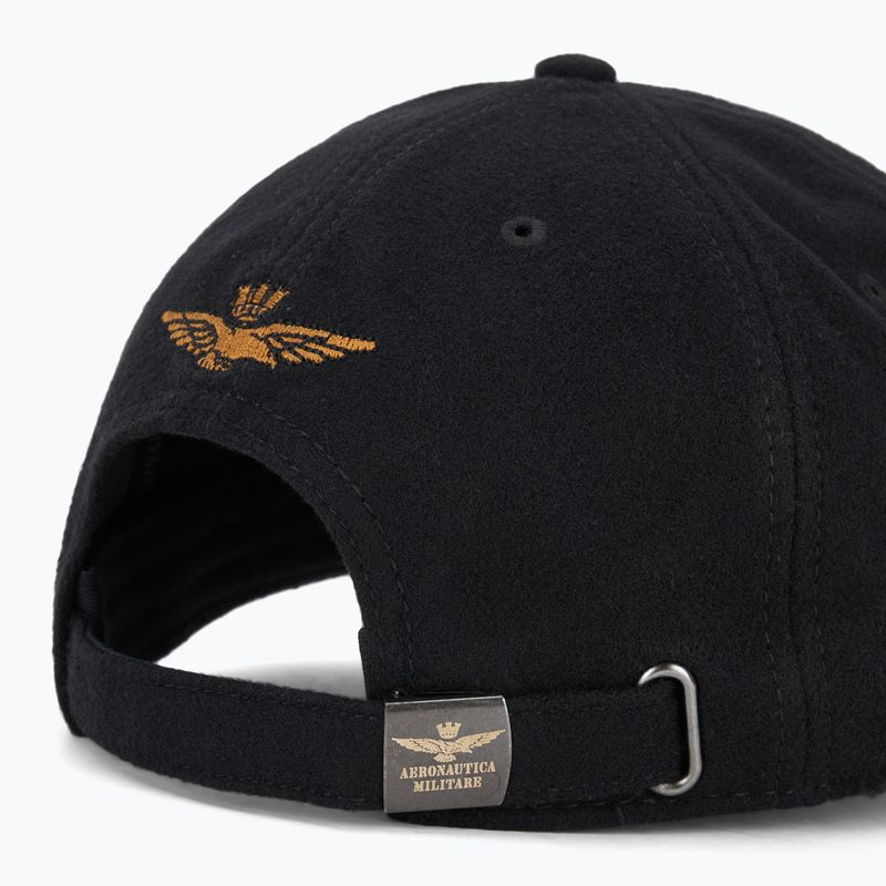 Aeronautica Militare férfi baseball sapka 252HA1228UCT02333 jet black 4