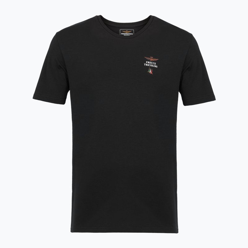 Férfi póló Aeronautica Militare AM1UTI005 Round Neck black