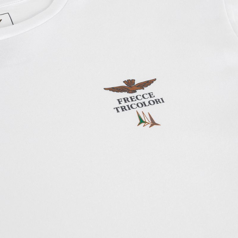 Férfi póló Aeronautica Militare AM1UTI005 Round Neck white 3
