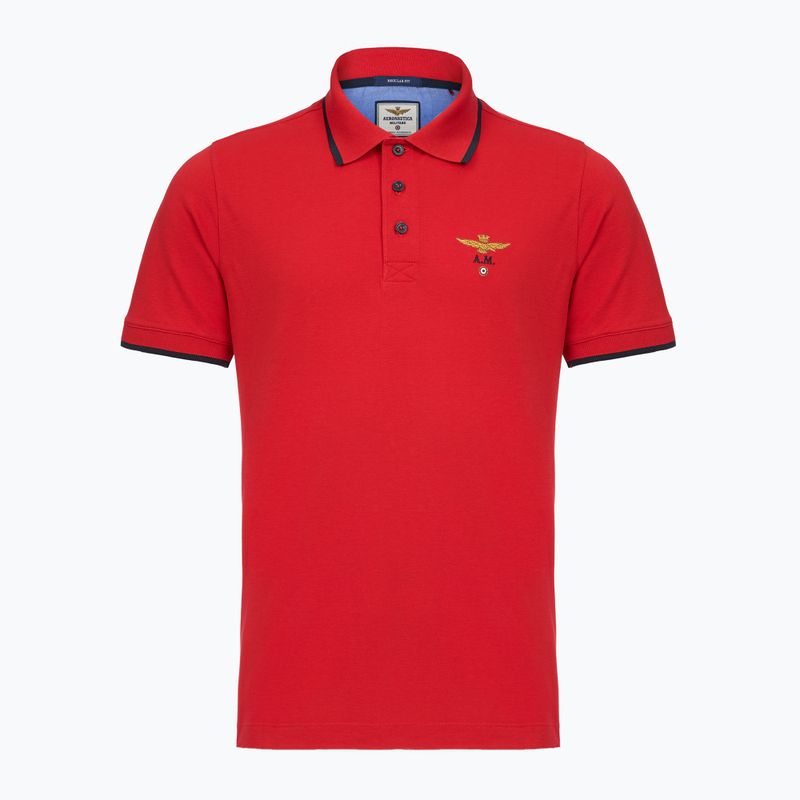 Póló Aeronautica Militare PO1308UP00082 Polo tango red