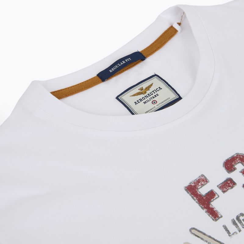Férfi póló Aeronautica Militare TS2536UJ00641 off white 4