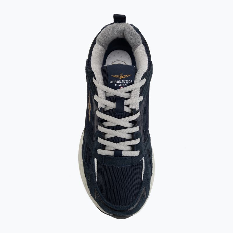 Férfi cipők Aeronautica Militare SC0301UCT03500 navy blue 5
