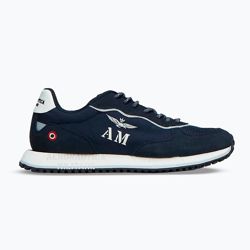 Férfi cipők Aeronautica Militare SC0320UPL00313 dark blue 8