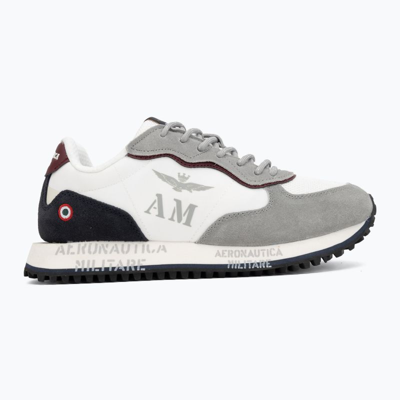 Férfi cipők Aeronautica Militare SC0320UPL00313 off white/blu scuro 2