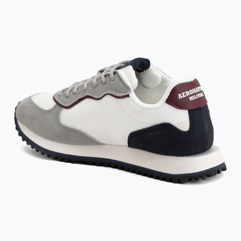 Férfi cipők Aeronautica Militare SC0320UPL00313 off white/blu scuro 3