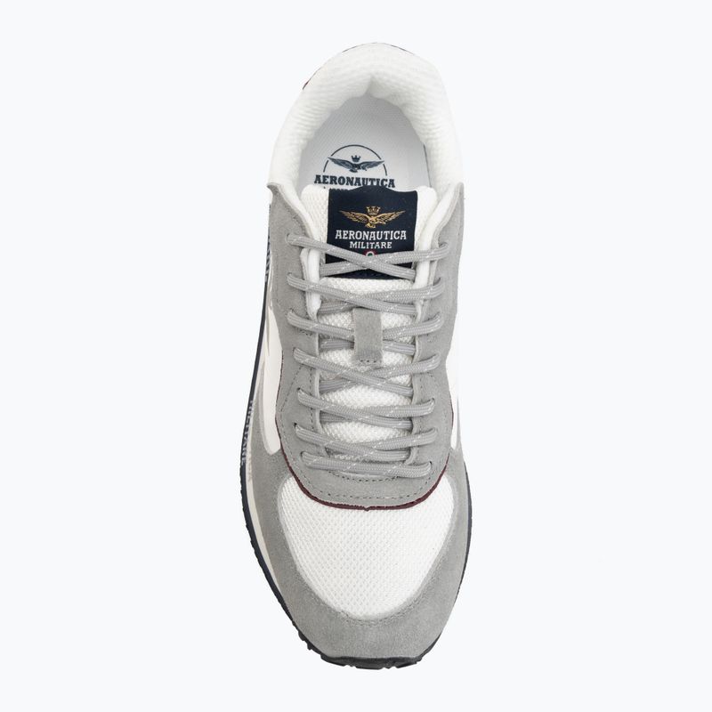 Férfi cipők Aeronautica Militare SC0320UPL00313 off white/blu scuro 5