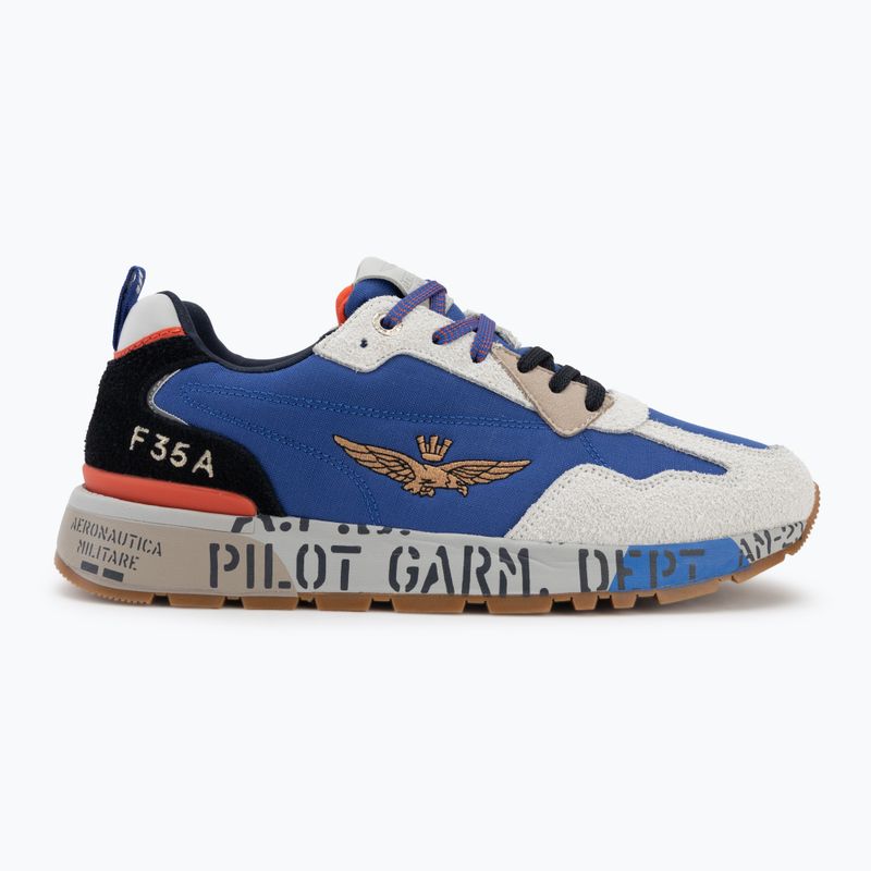Férfi cipők Aeronautica Militare SC0276UCT03546 electric blue 2