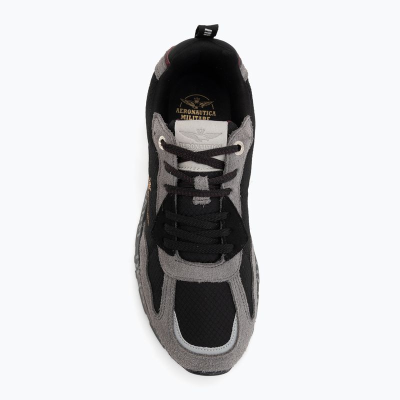Férfi cipők Aeronautica Militare SC0276UCT03546 jet black 5