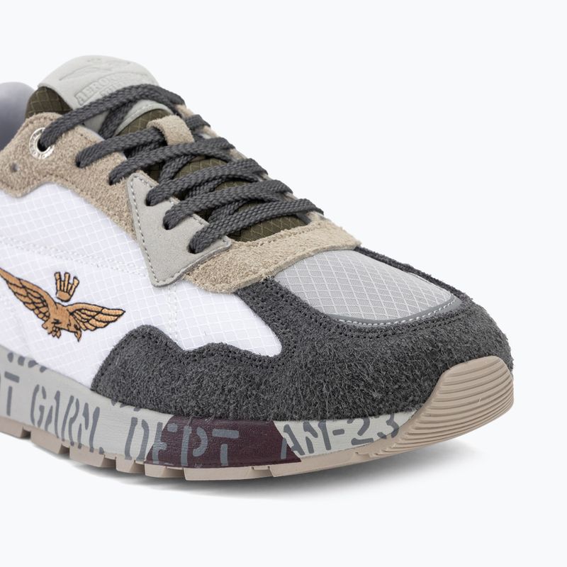 Férfi cipők Aeronautica Militare SC0276UCT03546 off white/green/brown/grey 7