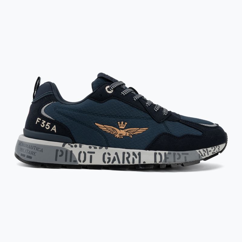 Férfi cipők Aeronautica Militare SC0276UCT04327 navy blue 2