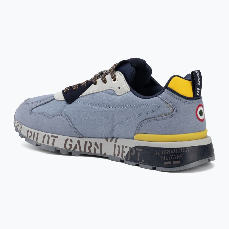 Férfi cipők Aeronautica Militare SC0276UCT04327 azzurro 3
